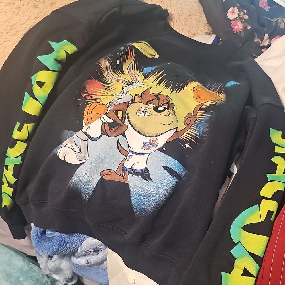 Space Jam Black Sweatshirt